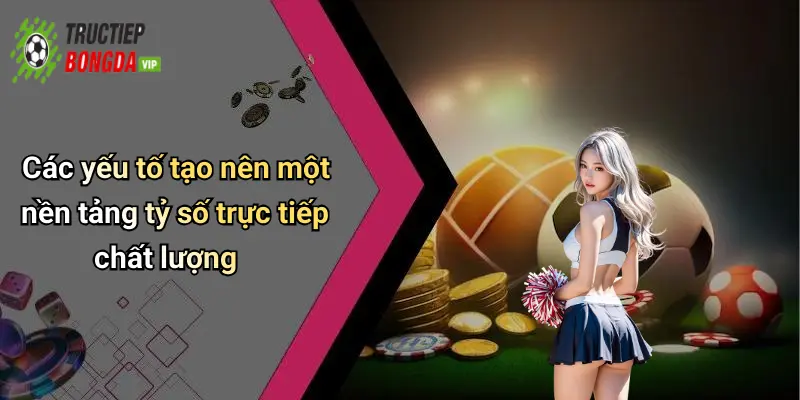 Các yếu tố tạo nên một nền tảng tỷ số trực tiếp chất lượng