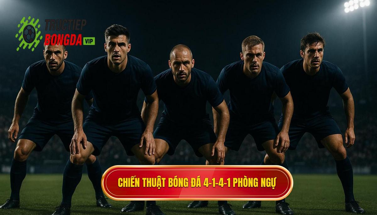 Nền tảng của Chiến thuật bóng đá 4-1-4-1 phòng ngự