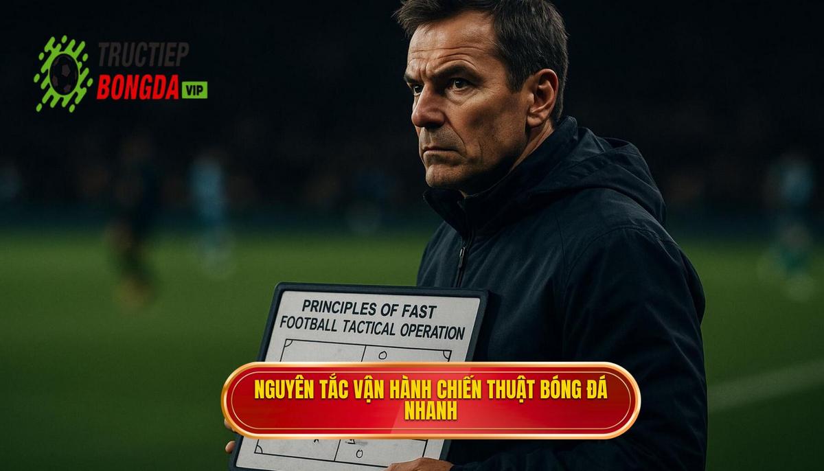 Phân tích chuyên sâu về Nguyên tắc vận hành Chiến thuật luân chuyển bóng nhanh