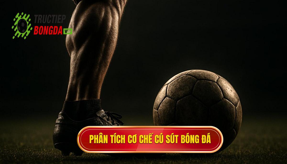 Phân tích cơ chế và động lực học của cú sút mũi giày