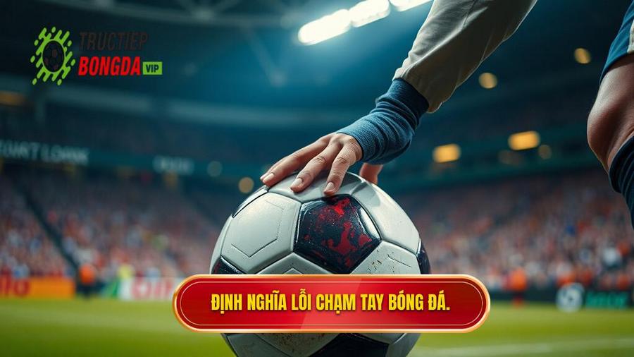 1. Định nghĩa lỗi chạm tay bóng đá.