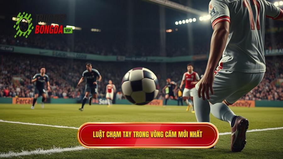 1. Luật chạm tay trong vòng cấm mới nhất