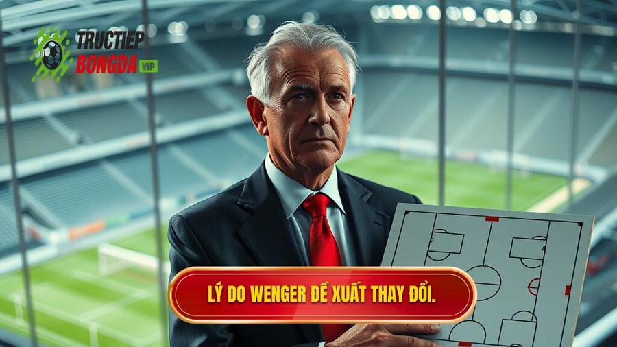 2. Lý do Wenger đề xuất thay đổi.
