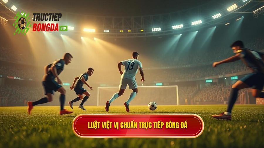 Luật việt vị chuẩn TRỰC TIẾP BÓNG ĐÁ