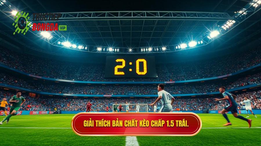 Hiểu rõ về bản chất của kèo chấp 1.5 trái
