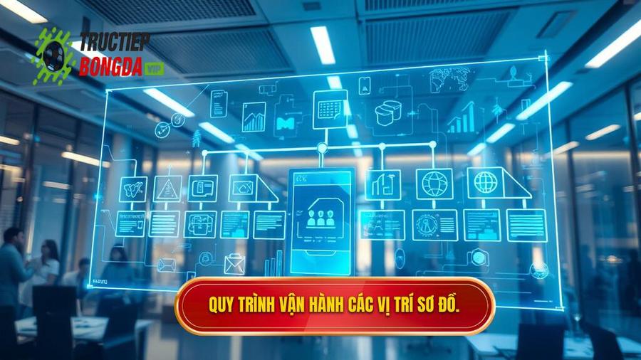 Cách vận hành chi tiết các vị trí trong sơ đồ