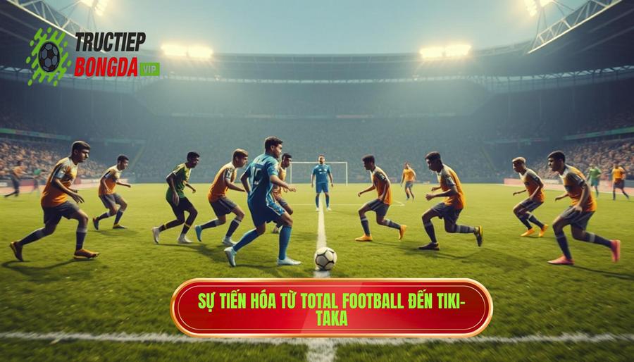 Sự tiến hóa lịch sử: Từ Total Football đến Tiki-taka