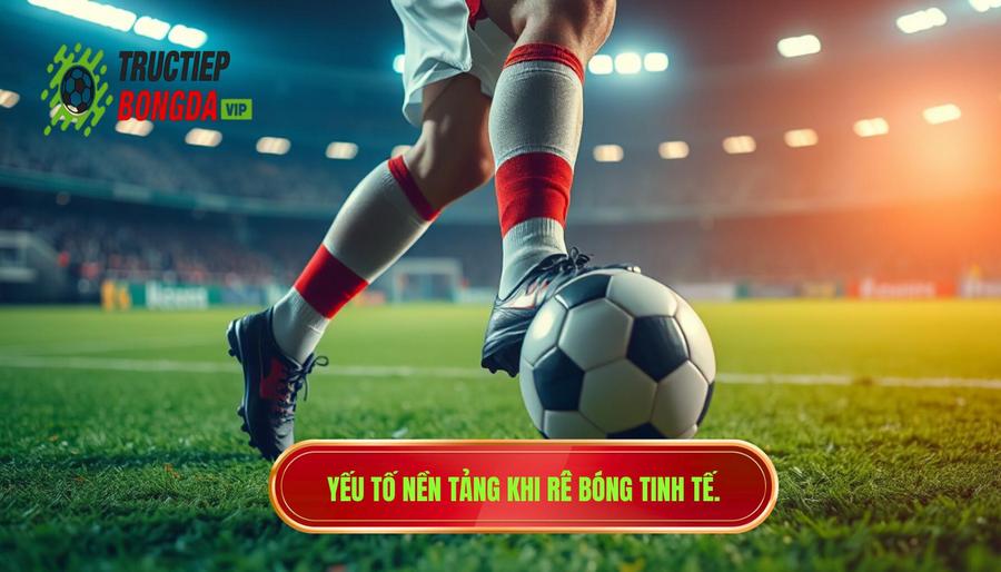 Các yếu tố nền tảng để thực hiện kỹ thuật rê bóng qua người tinh tế