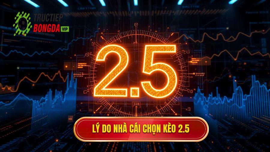 Phân tích đa chiều: Tại sao nhà cái chọn con số 2.5?