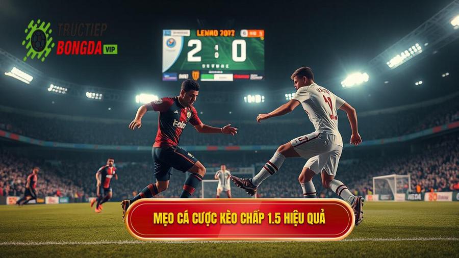 Những mẹo cá cược kèo chấp 1.5 trái hiệu quả nhất hiện nay