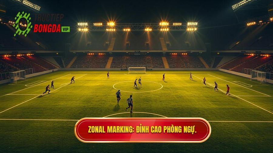 Kỹ thuật phòng ngự zonal marking: Nghệ thuật kiểm soát không gian